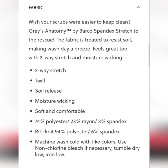 NEW WITH TAGS Greys anatomy black XL petite Scrub pants jogger style - Picture 7 of 12